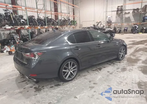 2017 Lexus Gs 350 F Sport z USA, uszkodzony, nr VIN JTHBZ1BLXHA009417